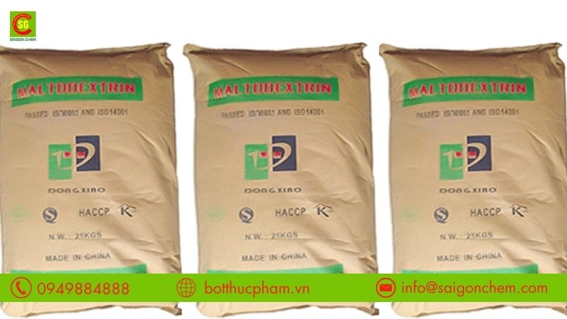 Bột Thực Phẩm chuy&ecirc;n cung cấp đường maltodextrin Dongxiao ch&iacute;nh h&atilde;ng, uy t&iacute;n